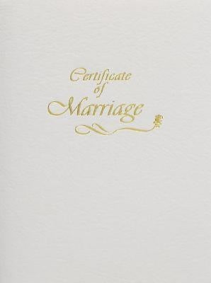 Contemporary Marriage Certificate Booklet