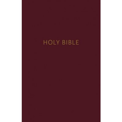 NKJV Pew Bible, Burgundy, Red Letter Ed.