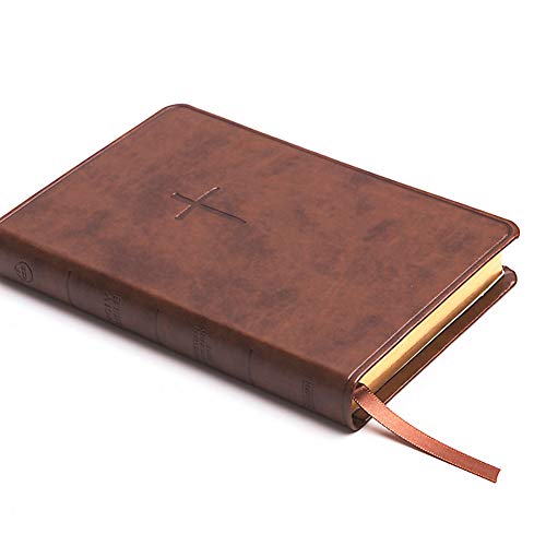 CSB Compact Bible, Brown LeatherTouch, Value Edition - Re-vived