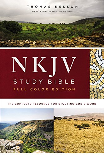 NKJV Study Bible, Full-Color, Comfort Print, Red Letter Ed.