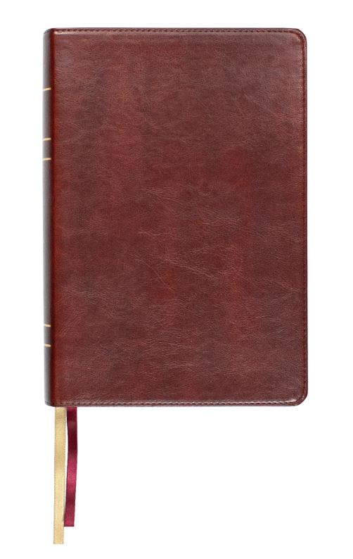 LSB Large Print Bible, Reddish-Brown, Indexed
