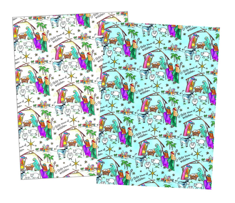 O’Little Town Gift Wrap - Re-vived