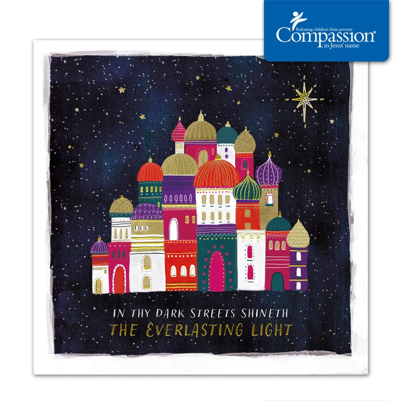 Compassion Charity Christmas Cards: O Little Town (Pack of 10)