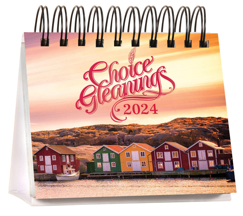 Choice Gleanings Desk Calendar 2025 Revived
