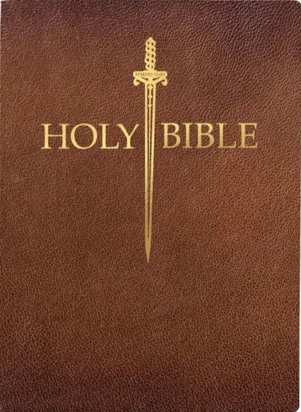 KJV Sword Bible, Large Print, Acorn Bonded Leather – Re-vived