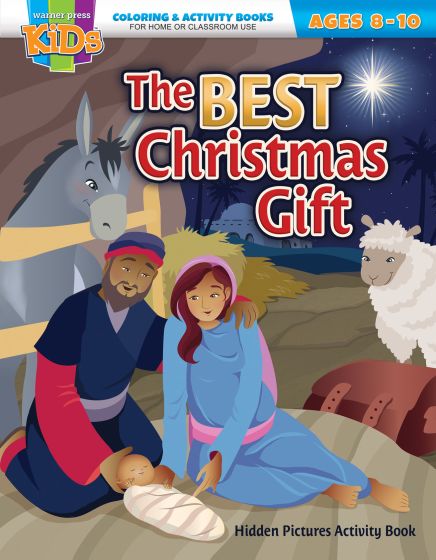 The Best Christmas Gift Hidden Pictures  Coloring Book