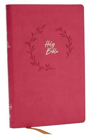 NKJV Value Ultra Thinline Bible, Pink, Red Letter