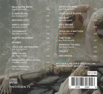 The Chosen Season 1 Soundtrack CD - Re-vived