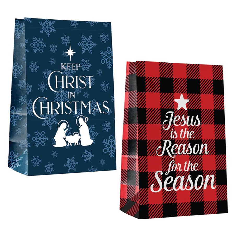 Christmas Treat Bag Assortment (2 Designs) - Re-vived