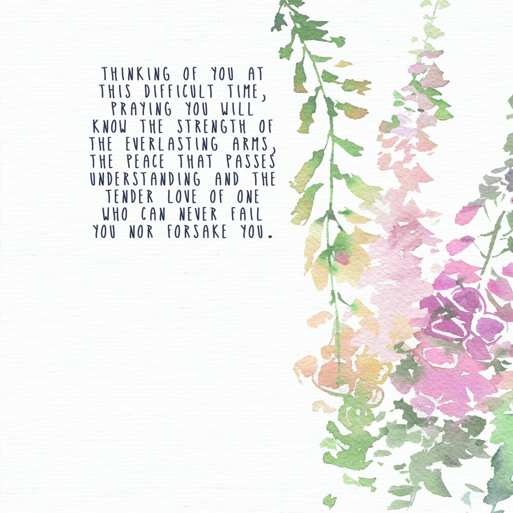 Praying For You: Cover Thee - Greeting Card - Re-vived