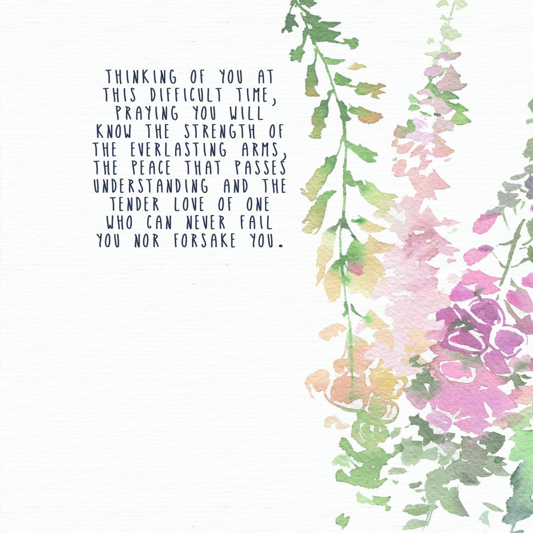 Praying For You: Cover Thee - Greeting Card - Re-vived