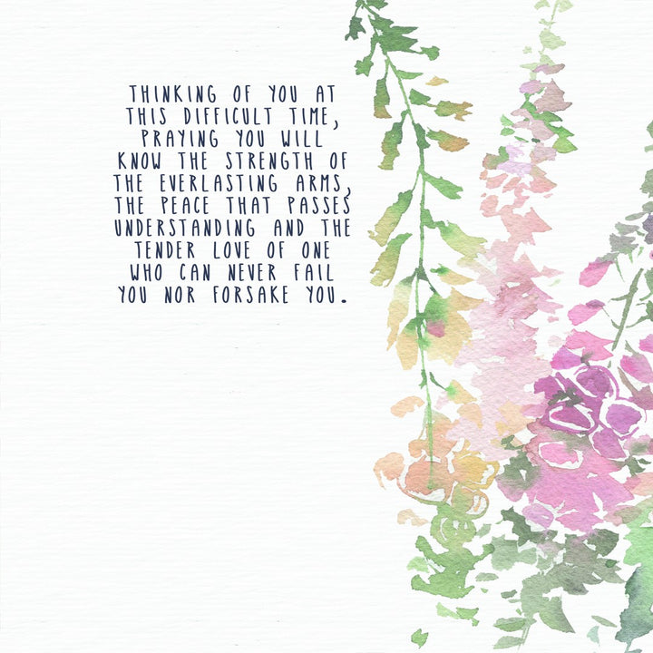 Praying For You: Cover Thee - Greeting Card - Re-vived