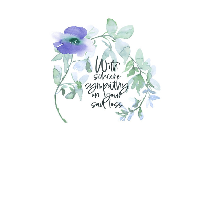 Sympathy: And God Shall Wipe - Greeting Card - Re-vived