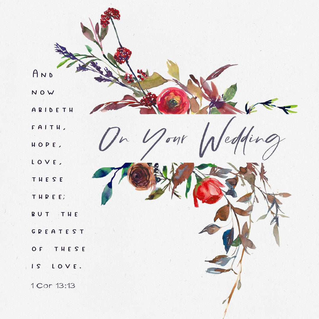 On Your Wedding - Greeting Card - Re-vived