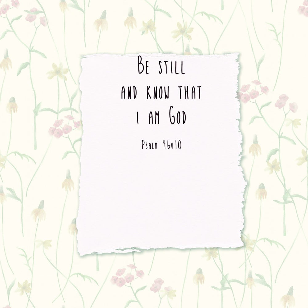 Be Still, My Soul Hymn - Greeting Card - Re-vived