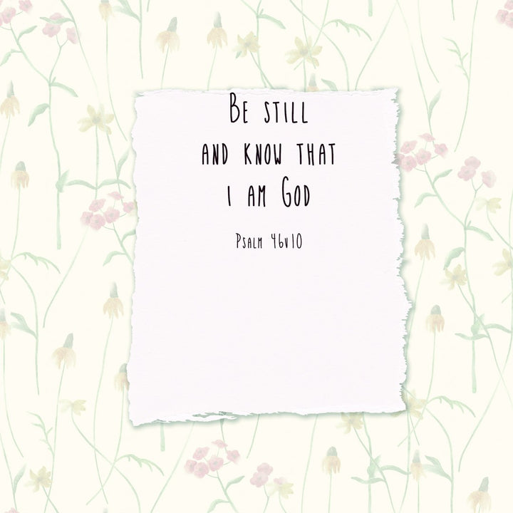 Be Still, My Soul Hymn - Greeting Card - Re-vived