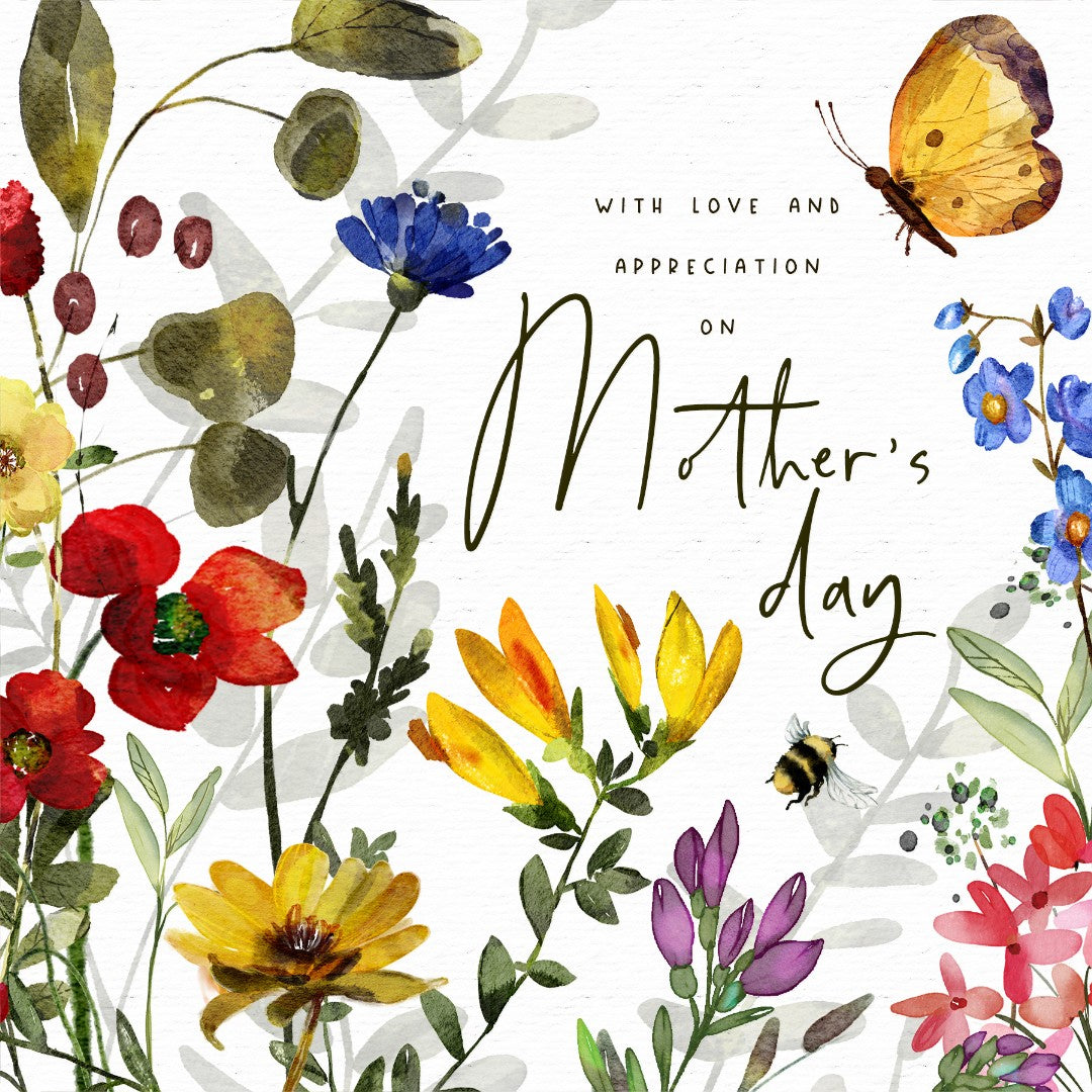 With Love And Appreciation On Mother's Day - Greeting Card - Re-vived