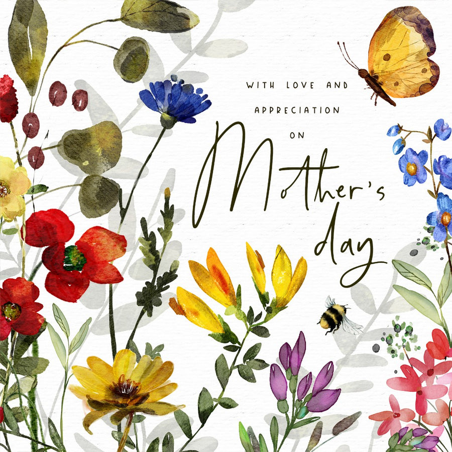 With Love And Appreciation On Mother's Day - Greeting Card - Re-vived