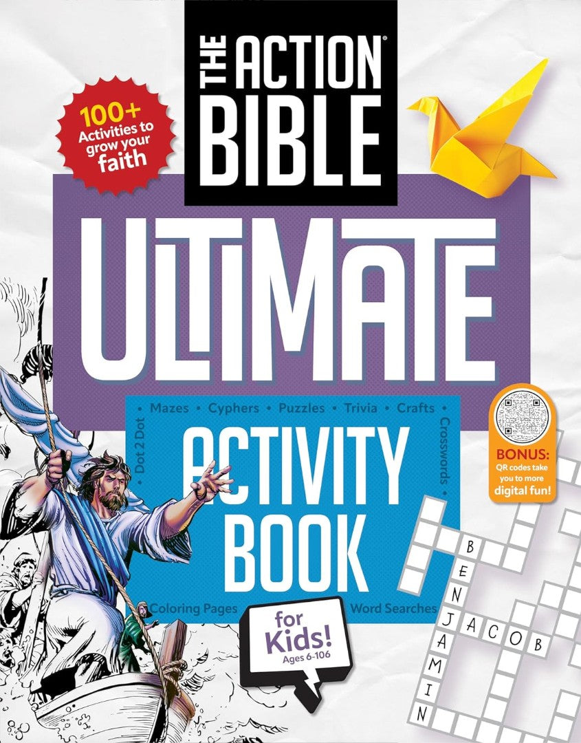 The Action Bible Ultimate Activity Book for Kids - Re-vived