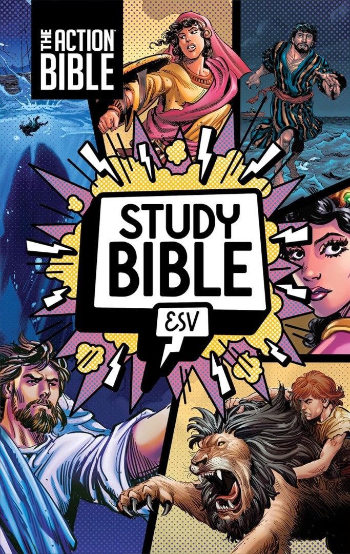 The Action Bible Study Bible ESV - Re-vived