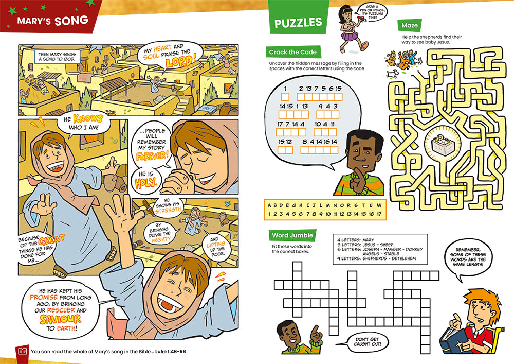 The Christmas Story Comic, (Individual) - Re-vived