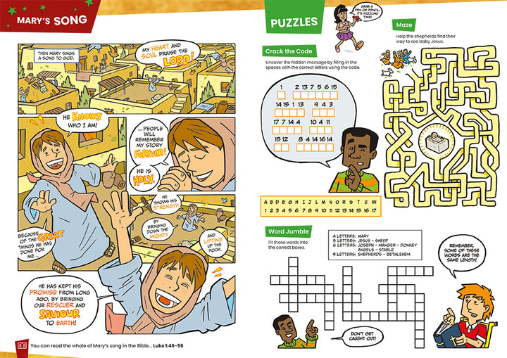 The Christmas Story Comic, (Individual) - Re-vived