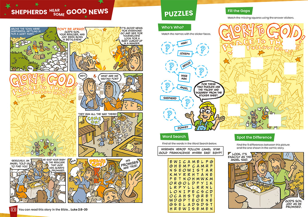 The Christmas Story Comic, (Individual) - Re-vived