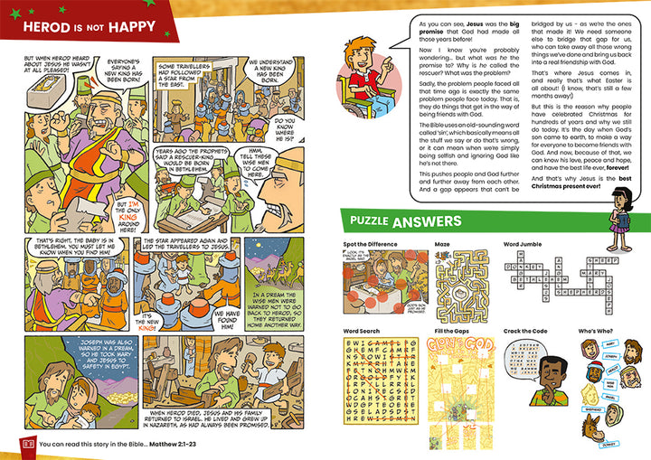 The Christmas Story Comic, (Individual) - Re-vived