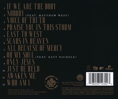 Casting Crowns: A 20 Year Celebration Live at The Ryman CD - Re-vived