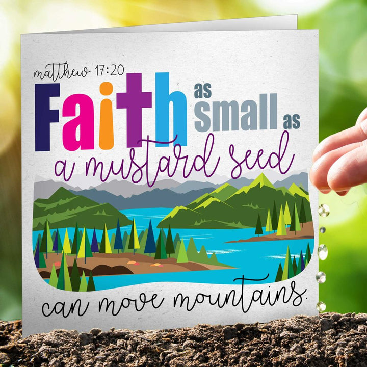 Mustard Seed Seeded Card