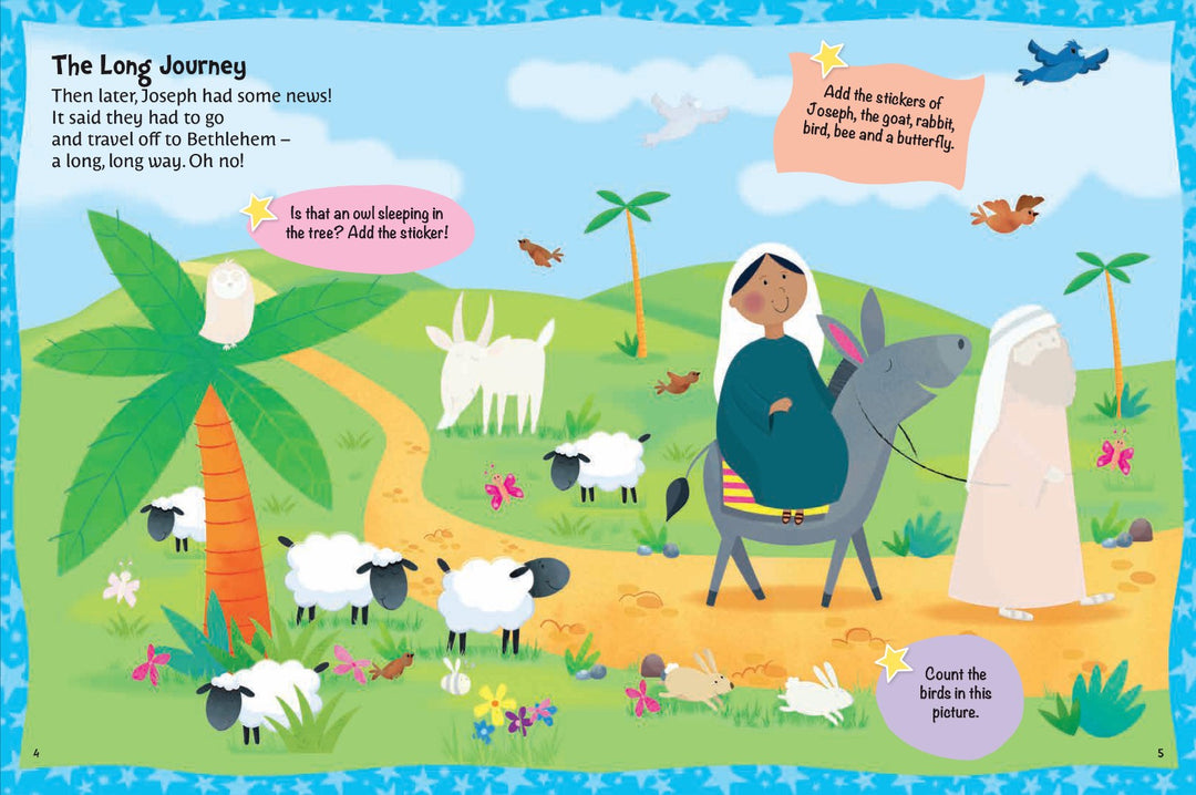 My First Christmas Sticker Book