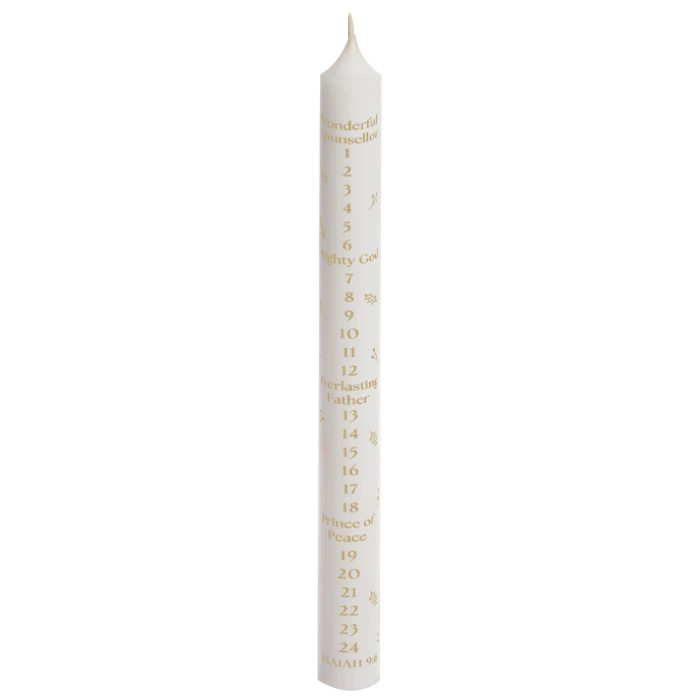 Names of Jesus Advent Candle - Isaiah 9:6