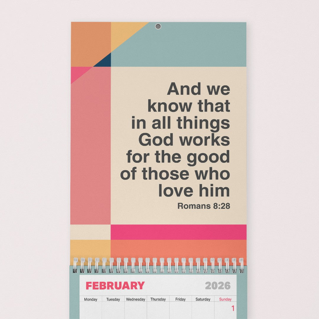 2026 His Compassions Never Fail Calendar