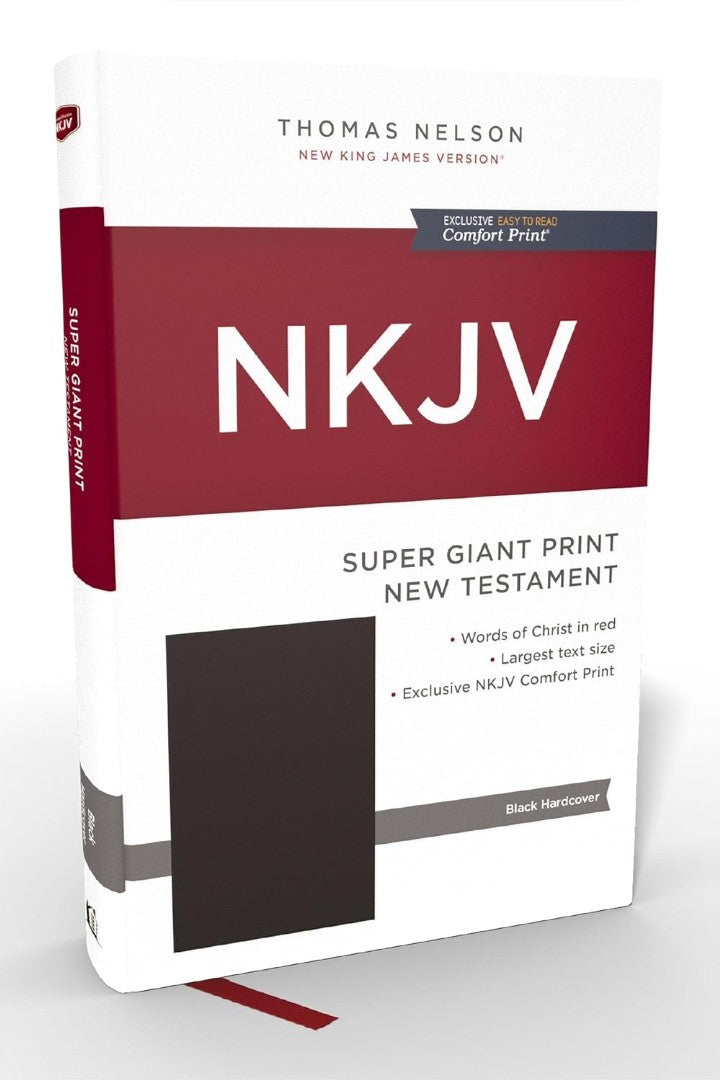 NKJV Super Giant Print New Testament, Red Letter Revived