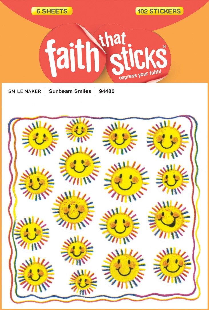 Sunbeam Smiles - Faith That Sticks Stickers