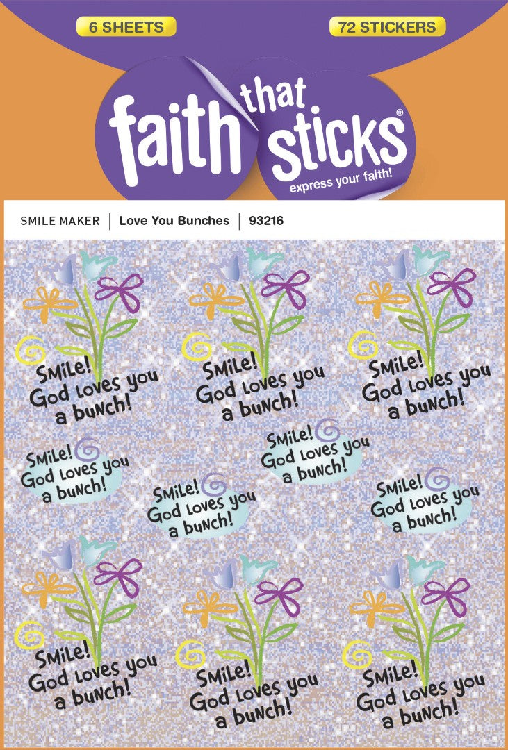 Love You Bunches - Faith That Sticks Stickers