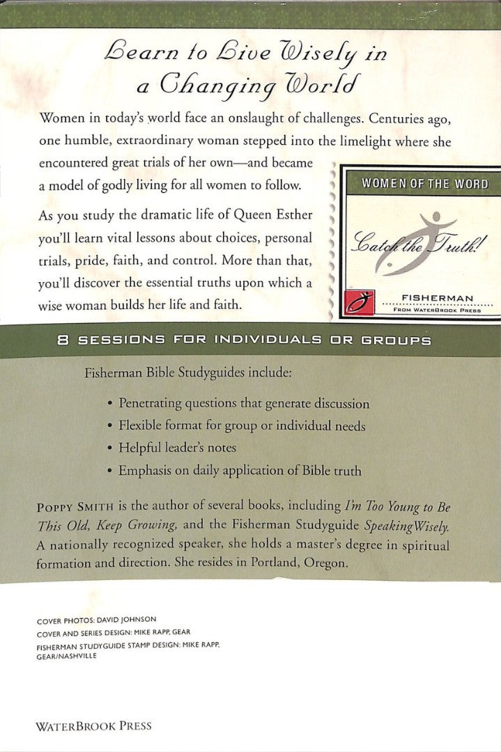 Fbs: Wisdom For Today'S Woman: Insight From Esther - Re-vived