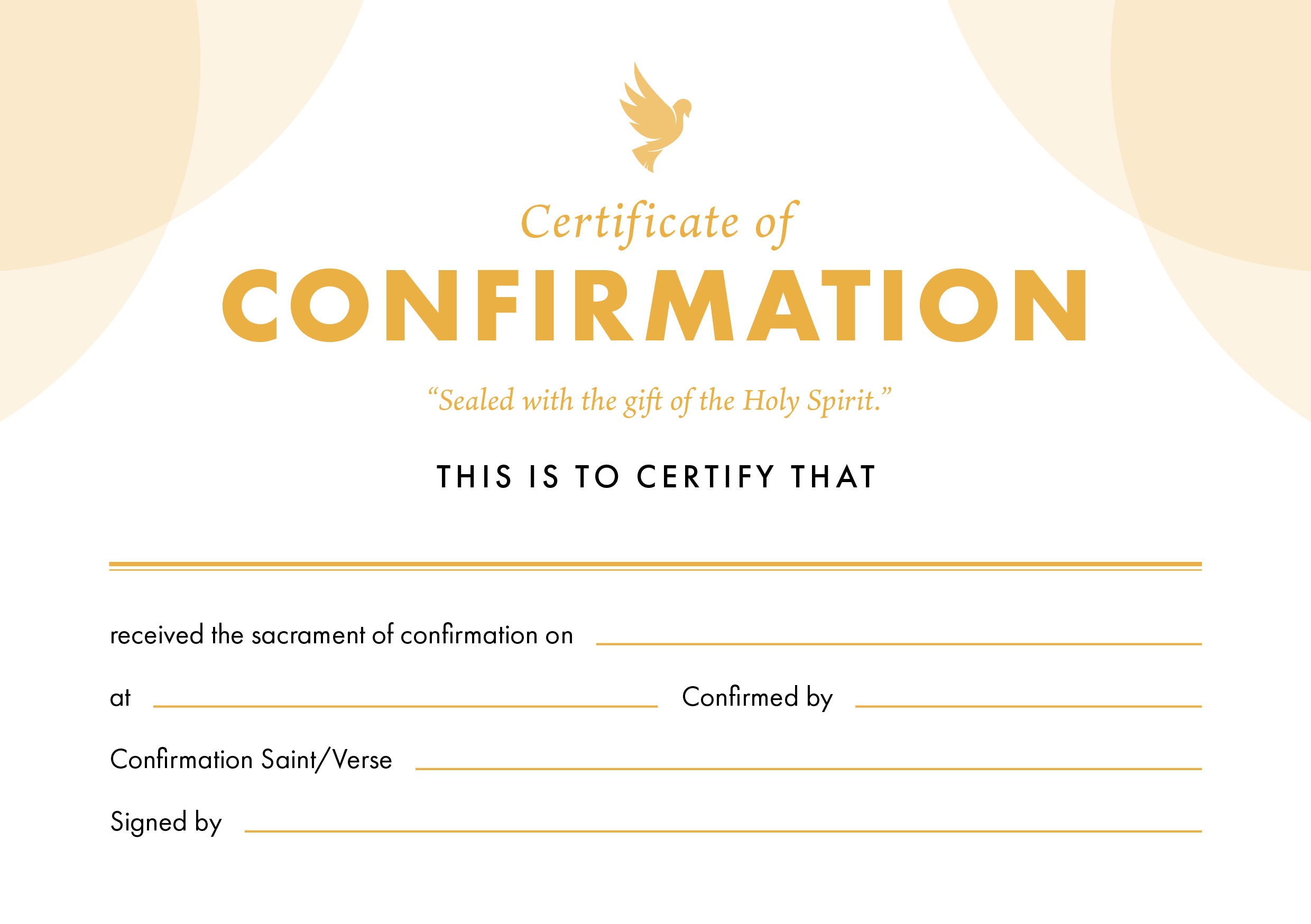 ETC Confirmation Certificate A4 Landscape (pack of 10) – Re-vived