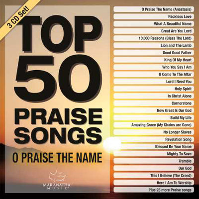 Top 50 Praise Songs CD - Re-vived
