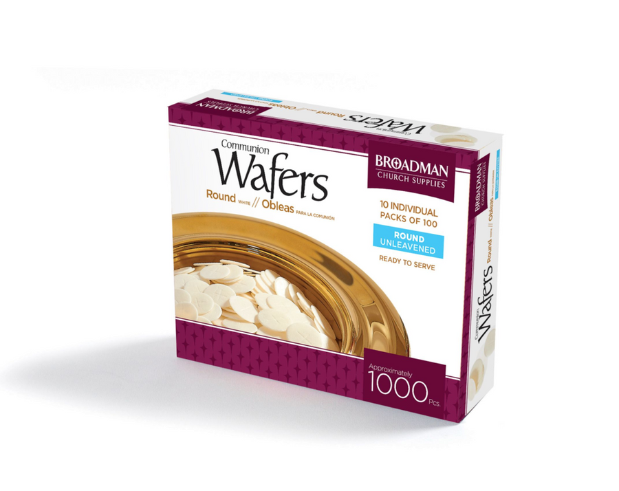 Communion Wafers- Box of 1000 - Re-vived