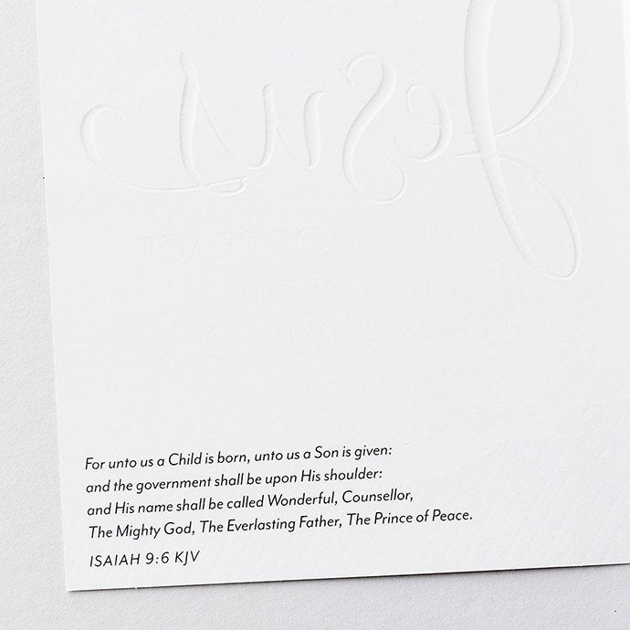 Names of Jesus Boxed Cards (Box of 18)