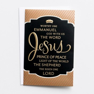 Names of Jesus Boxed Cards (Box of 18)