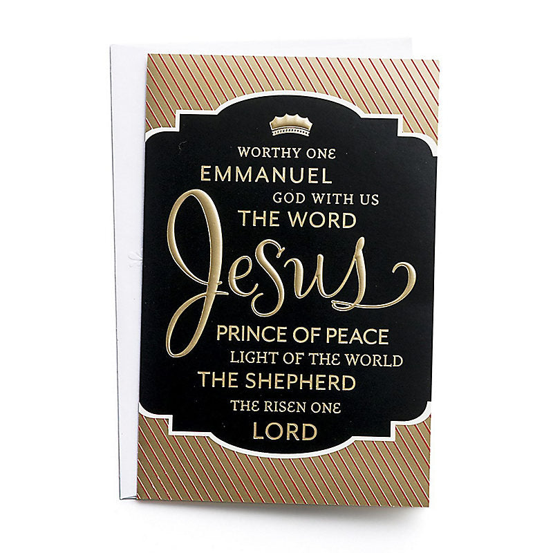 Christmas Boxed Cards: Names of Jesus (pack of 50) - Re-vived