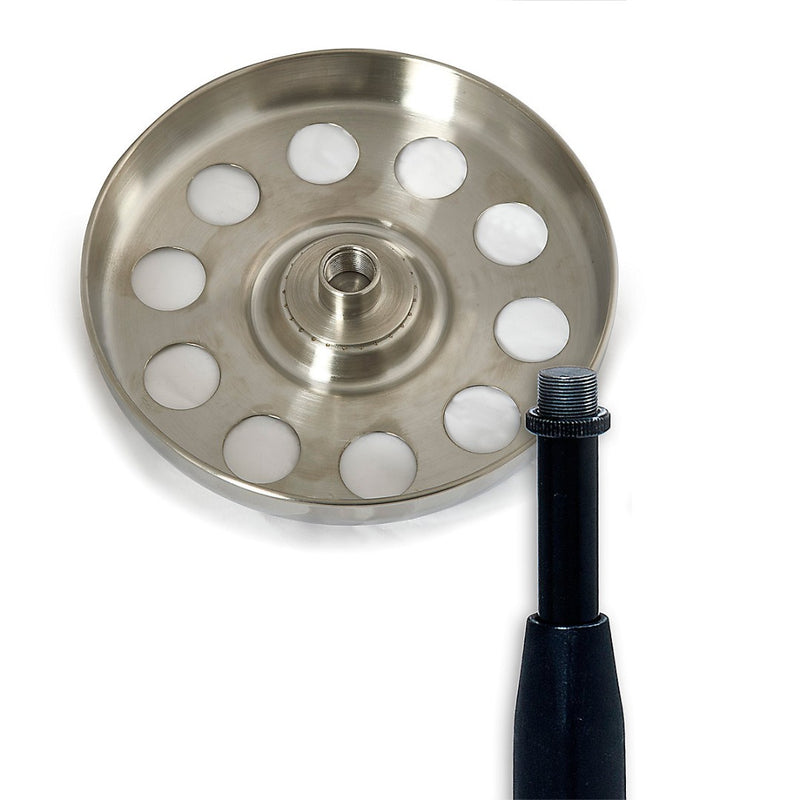 Silver Mic Stand Communion Tray