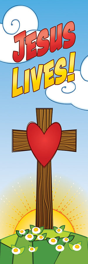 Jesus Lives! Kids Easter Bookmark (pack of 25)