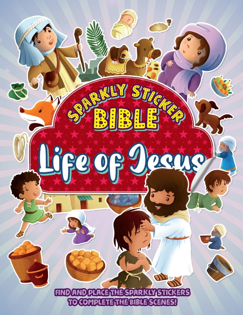 Sparkly Sticker Bible: Life of Jesus - Re-vived