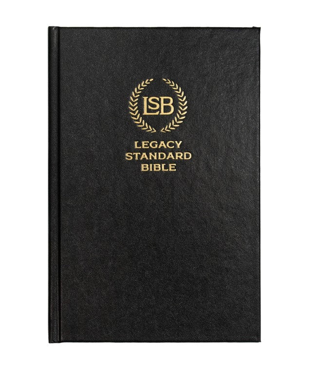 LSB Single Column Text Only Bible, Hardcover
