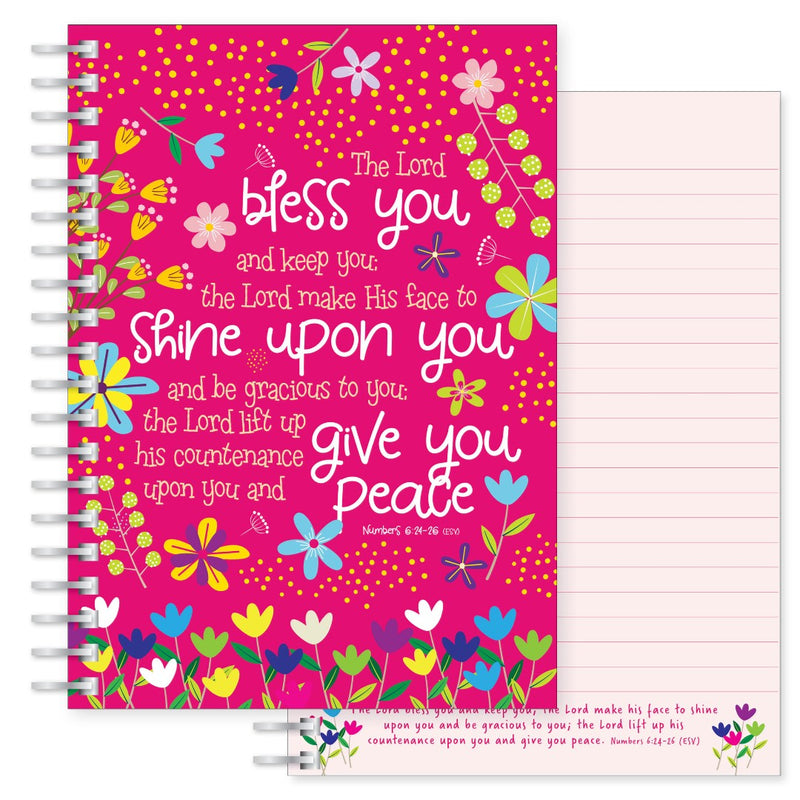 Bless You (Pink) A5 Notebook