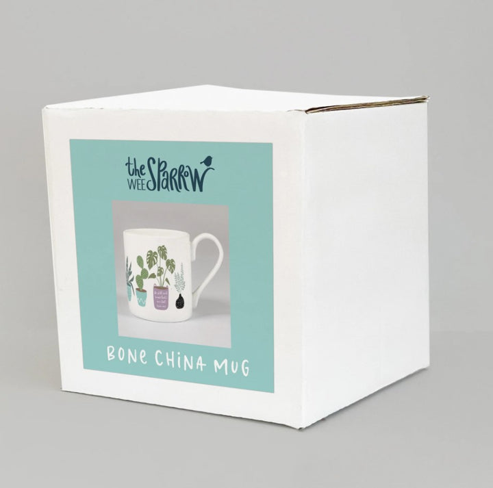 Be Still (House Jungle) Bone China Mug - Re-vived