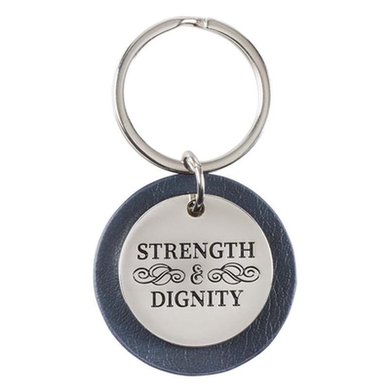 Strength/Dignity Boxed Keyring